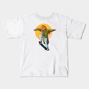 Skate Robin Kids T-Shirt